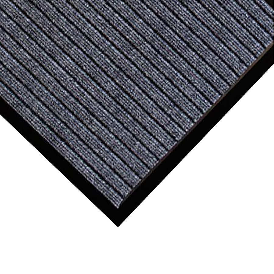 Šedá textilní vstupní rohož Popular - délka 40 cm a šířka 60 cm (85698586) FLOMAT